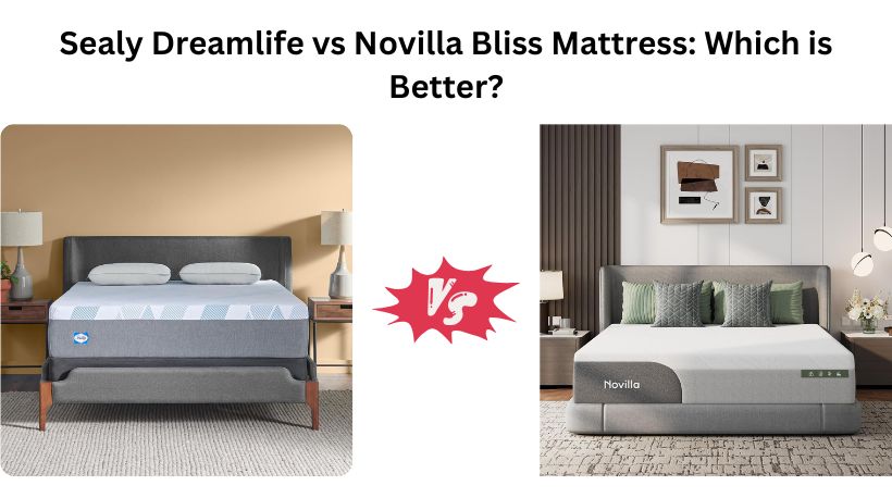 Sealy Dreamlife vs Novilla Bliss Mattress: Which is Better?