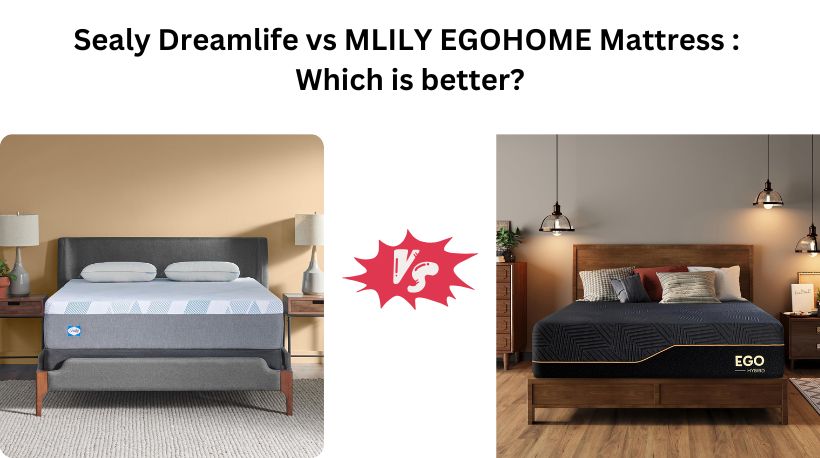 You are currently viewing Sealy Dreamlife vs MLILY EGOHOME Mattress : Which is better?