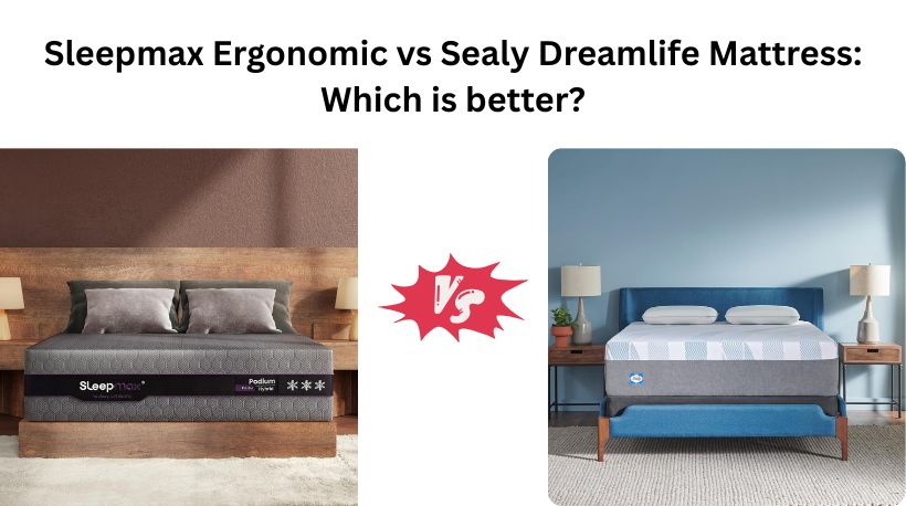 Read more about the article Sleepmax Ergonomic vs Sealy Dreamlife Mattress: Which is better?